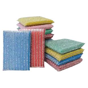 厨房洗锅海绵擦百洁布家用洗碗巾不沾油双面刷碗布魔力擦刷碗神器