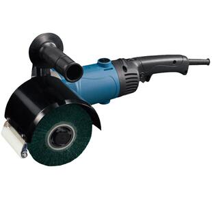 东成抛磨机拉丝机电动工具小型手提式不锈钢金属抛光机除锈打磨机