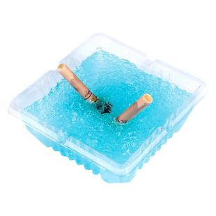 一次性烟灰缸办公室清洁防飞灰灭烟沙家用客厅时尚懒人除烟味烟缸