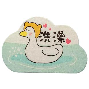 进门入户门垫卫生间地垫浴室吸水垫卧室厕所门口防滑脚垫家用地毯