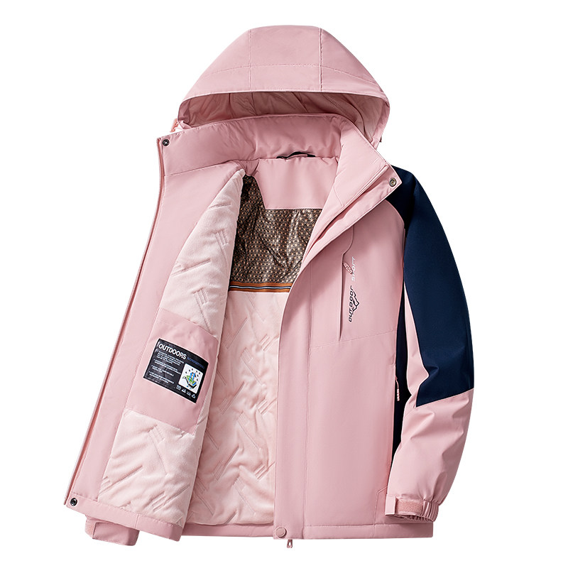 【库存有限】清仓款冲锋衣女棉服