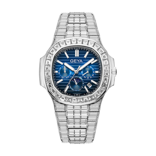 格雅手表男款名牌高端男士机械表全自动防水满钻男腕表十大品牌