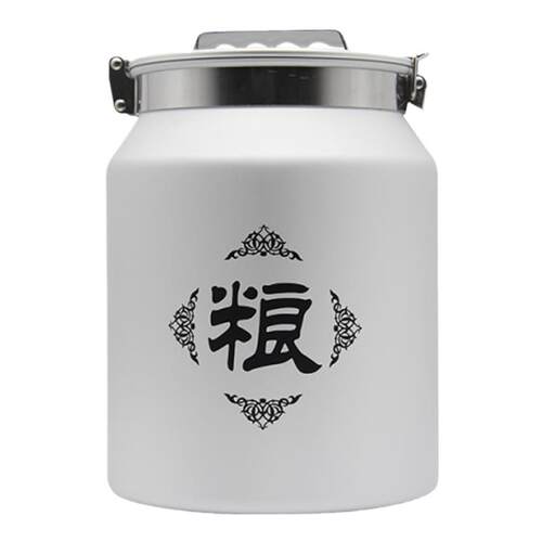 铝合金密封桶不锈钢50斤大米粮桶家用装20斤存面粉缸防虫潮储物罐