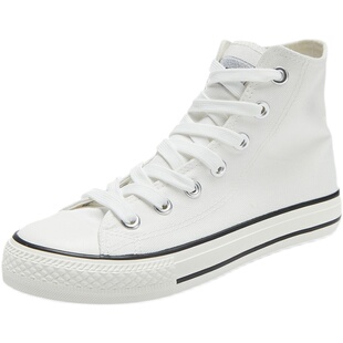 环球秋冬平底高帮加绒帆布鞋41-43大码女鞋40-43码学生棉鞋冬鞋子