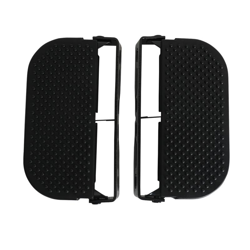 台铃苍穹电动车两侧加宽前脚踏护杠折叠后座大踏板脚踏摩托车改装