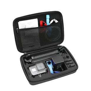 适用gopro dji大疆Action1运动相机防水收纳包出行防潮防摔便携收纳盒13 12 11 10防震包保护套收纳保护配件