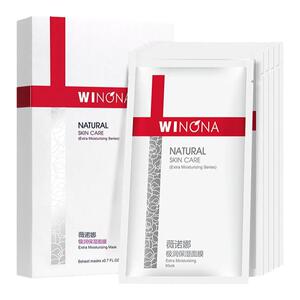 薇诺娜面膜15片补水保湿修护敏感肌旗舰店官方正品维娜吗weinuoma