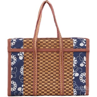 竹篮子手提新春福利年货腊肉肠熟食鲜猪牛羊肉闸蟹保温礼盒空包装