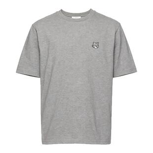 MAISON KITSUNE 26春夏男士日常休闲纯棉圆领短袖T恤 银泰百货