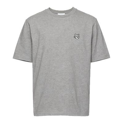 MAISON KITSUNE 26春夏男士日常休闲纯棉圆领短袖T恤 银泰百货