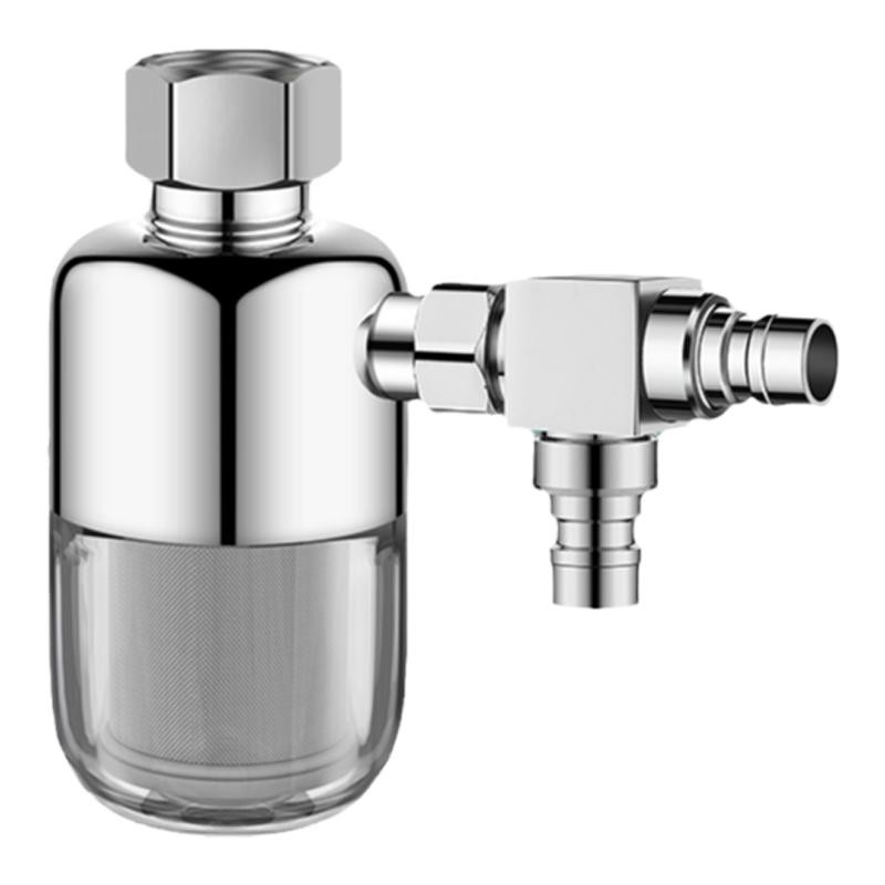 自来水前置过滤器浴室花洒沐浴滤水器洗衣机马桶盖除氯PP棉净水器