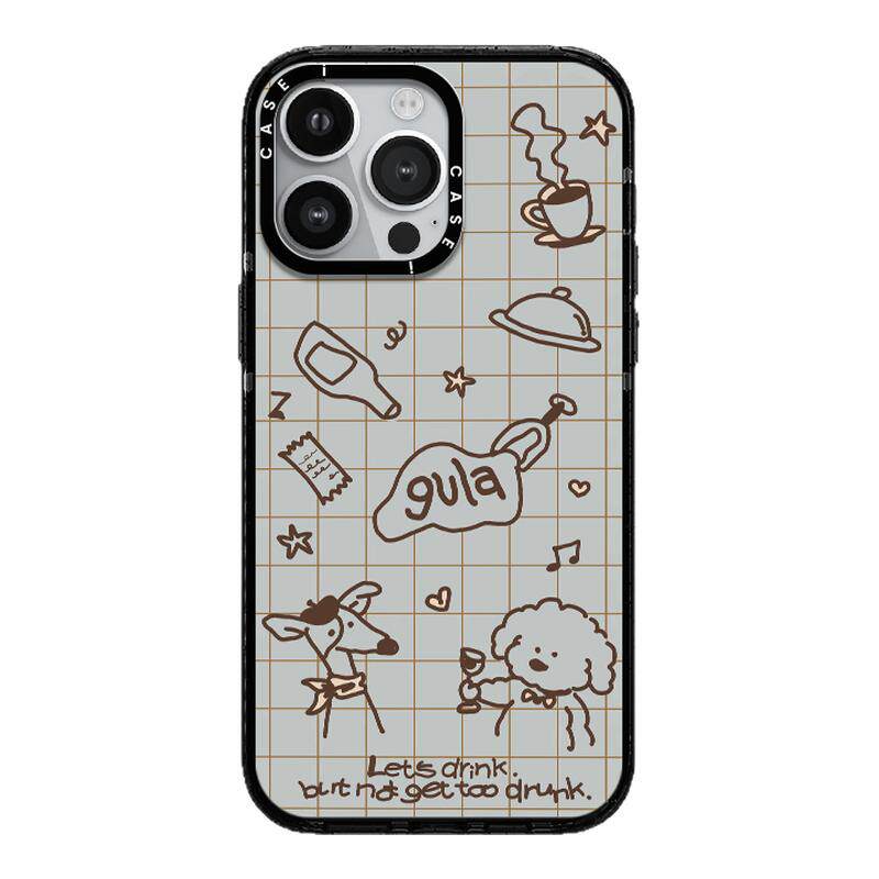CASETiFiY联名gula上菜了小酒馆17pro适用于iPhone16promax苹果15plus手机壳14磁吸13卡通12华强北平替潮壳女