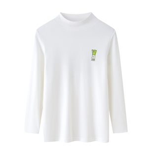 小番薯potatokids儿童内衣半高领2025新款男童女童莫代尔保暖上衣