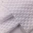 涤纶扇形提花布料110克骑行速服运动miti干布面料镂空网眼布弹力