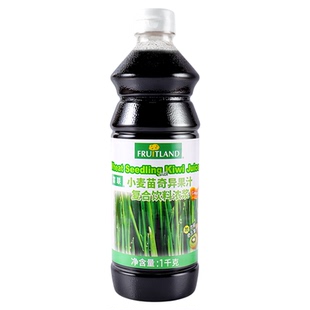 富联小麦草奇异果汁整箱1kg*12瓶进口猕猴桃浓浆柠檬奶茶专用原料