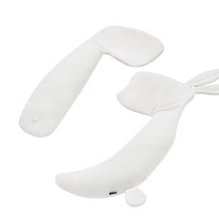 英国伊维诗乐婴儿兔兔安抚枕防惊跳哄睡神器宝宝抱枕侧睡靠背枕头