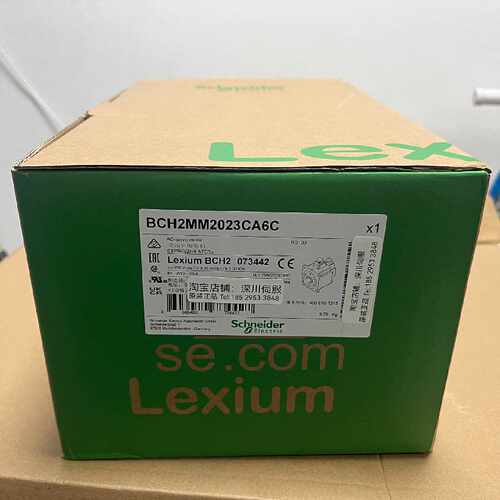 议价BCH2MM2023CA6C施耐德伺服电机2000W - 带油封带键LXM28AU20M