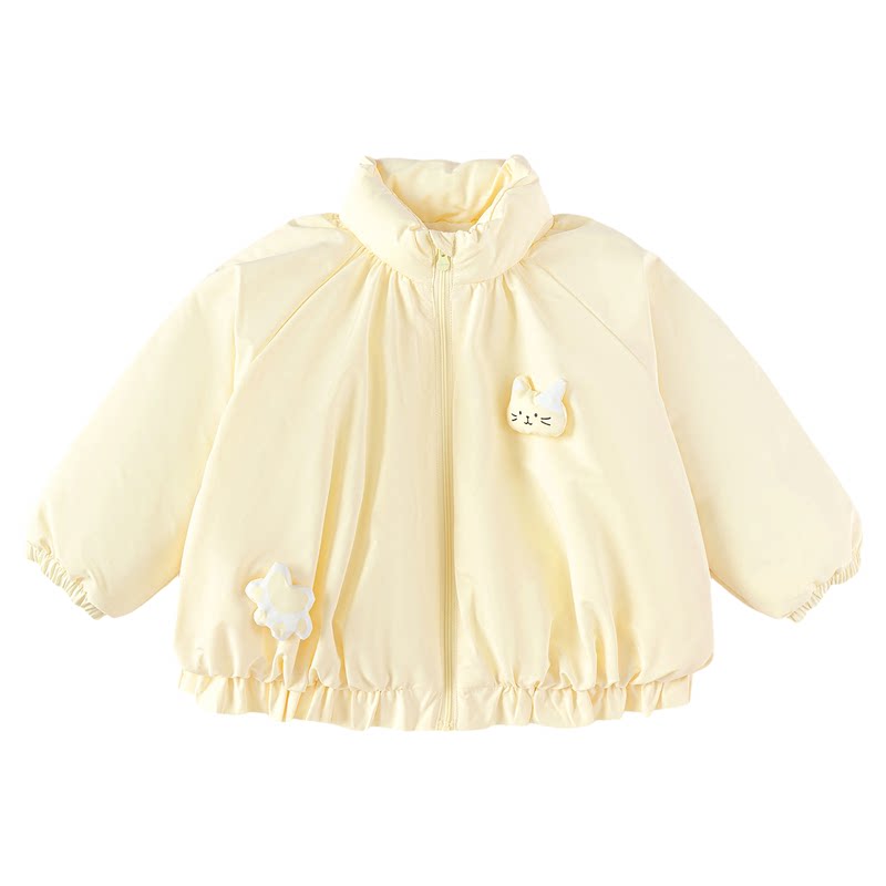 巴拉巴拉棉服女童充棉章仔上衣