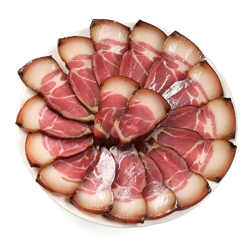 腊皇叔前腿腊肉500g袋腊味湖北恩施柴火烟熏四川湖南土特产美食