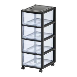 jeko收纳箱抽屉式零食玩具整理盒多层储物柜家用衣物塑料置物柜子