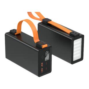 18650/21700双向PD100w移动电源套料双向充电宝套件铝合金聚合物