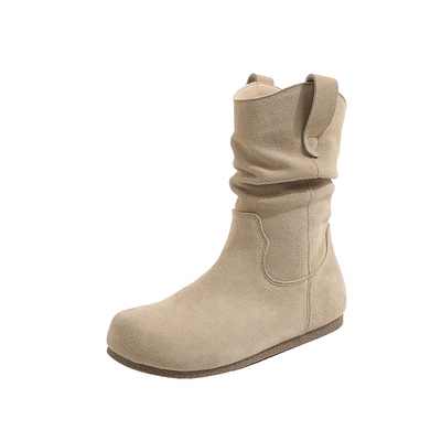 【现货秒发！送运费险】牛皮短靴