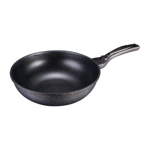 韩国进口麦饭石炒锅燃气