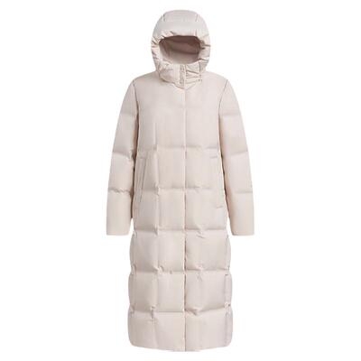 商务鹅绒长款羽绒服波司登