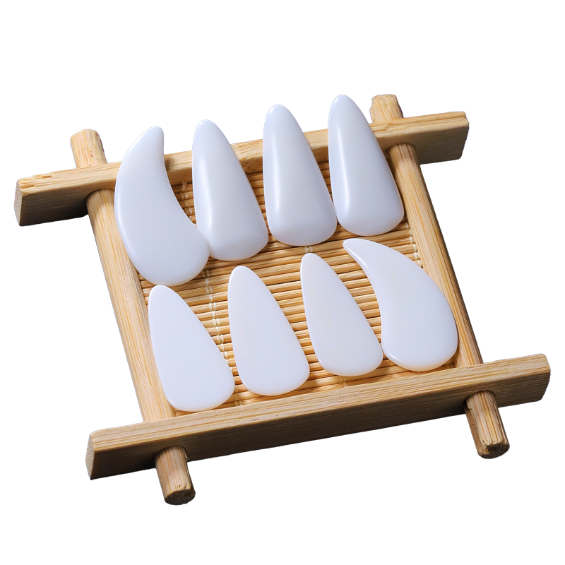 天然深海鱼骨古筝指甲专业演奏级成人儿童小学生考级通用平替玳瑁