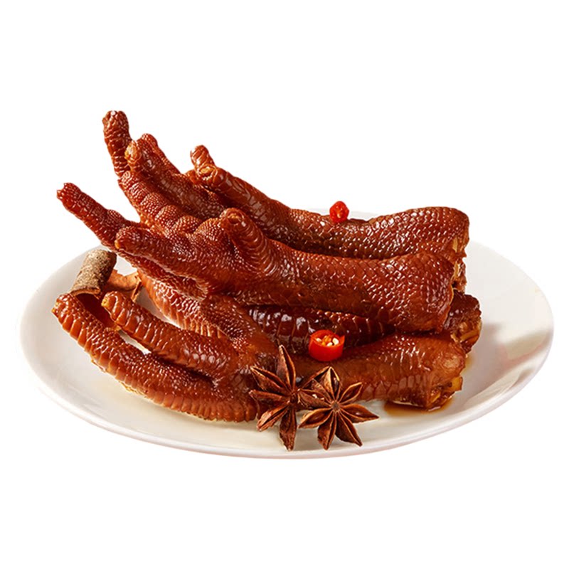 旺家福老卤凤爪丨休闲网红小零食