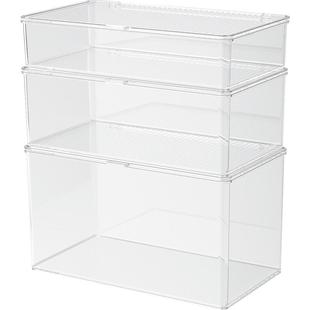 桌面茶包收纳盒办公室透明带盖可叠加抽屉胶囊咖啡茶叶零食储物盒