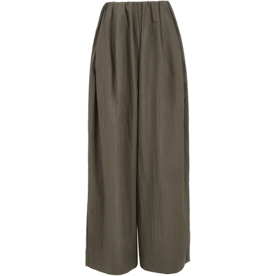 VeroModa褶皱松紧腰头休闲裤