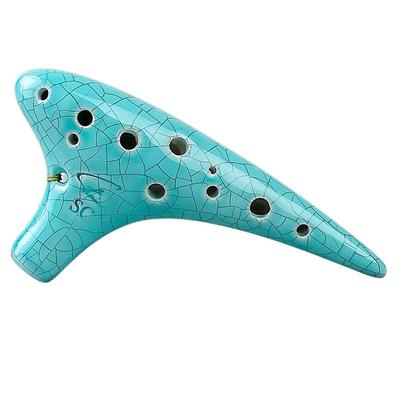 12孔圆头型高音风雅陶笛