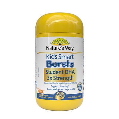 NaturesWay儿童三倍DHA鱼油
