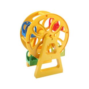 大颗粒散装积木摩天轮拼插零件房子建筑配件散件儿童益智拼装玩具