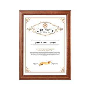 证书框a4展示框专利奖状授权书木质相框挂墙a3营业执照裱框架定制