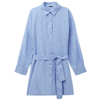 CALZEDONIA卡泽意袜刺绣长衬衫