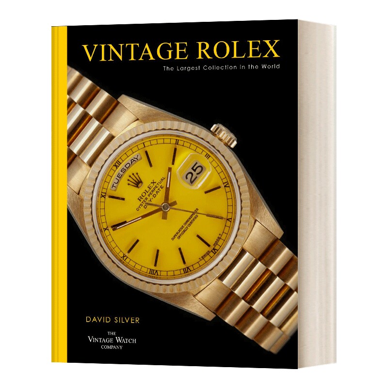 英文原版 Vintage Rolex 中古劳力士 古董腕表精装收藏画册 英文版 进口英语原版书籍