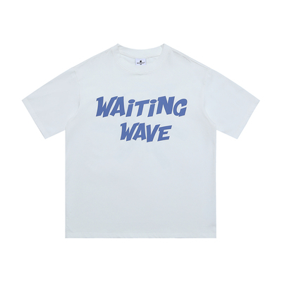 WaitingWave短袖美式男女基础T恤