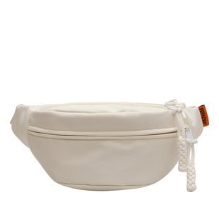 运动斜挎包胸包女2025新款夏超火饺子包腰包女式骑行单肩小包男款