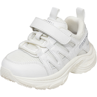 英贝米尼儿童运动鞋2026春季新款防滑男童鞋子软底透气女童老爹鞋