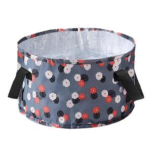 便携式折叠盆户外水盆旅行用盆大号洗脸盆洗衣服洗脚泡脚袋可收纳