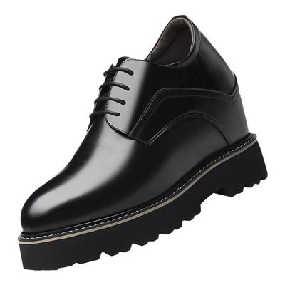 特高男士14cm厘米商务风舞台皮鞋