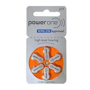助听器电池A13power德国进口P13另P10P312P675纽扣电子锌空气