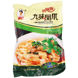 春之源九味凤爪凉拌鸡爪蒙西娜去骨鸡爪无骨冷冻解冻即食凉菜280g