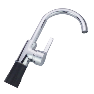 全铜 冷热厨房水龙头 加高台上盆水槽龙头洗菜盆混水阀可旋转包邮