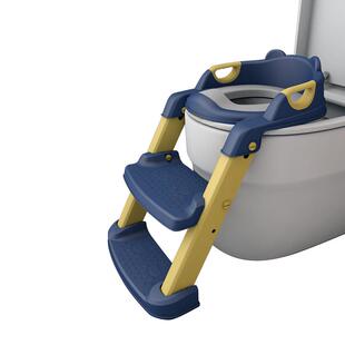 儿童马桶坐便器楼梯式男宝宝阶梯椅折叠架坐便圈垫女小孩厕所辅助