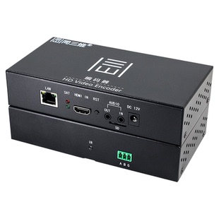 同三维HDMI视频直播编解码器T80006EH高清转网络IP推流rtsp/rtmp传输录屏盒支持GB28181 ONVIF硬盘录像机NVR