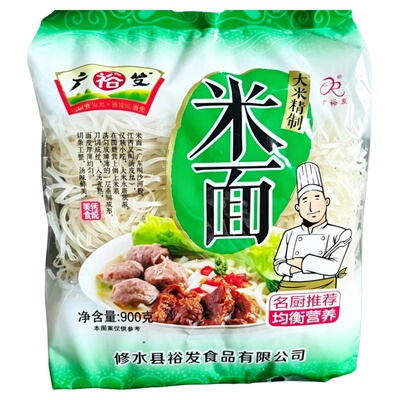 广裕发米面纯大米沙河粉900克
