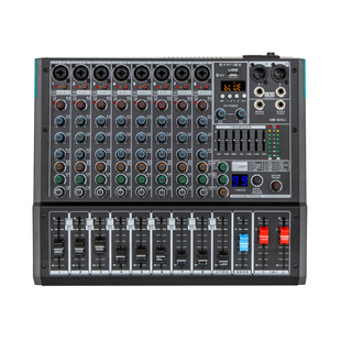 MB8X中文专业调音台内置DSP效果USB蓝牙混响舞台酒吧演出婚庆会议
